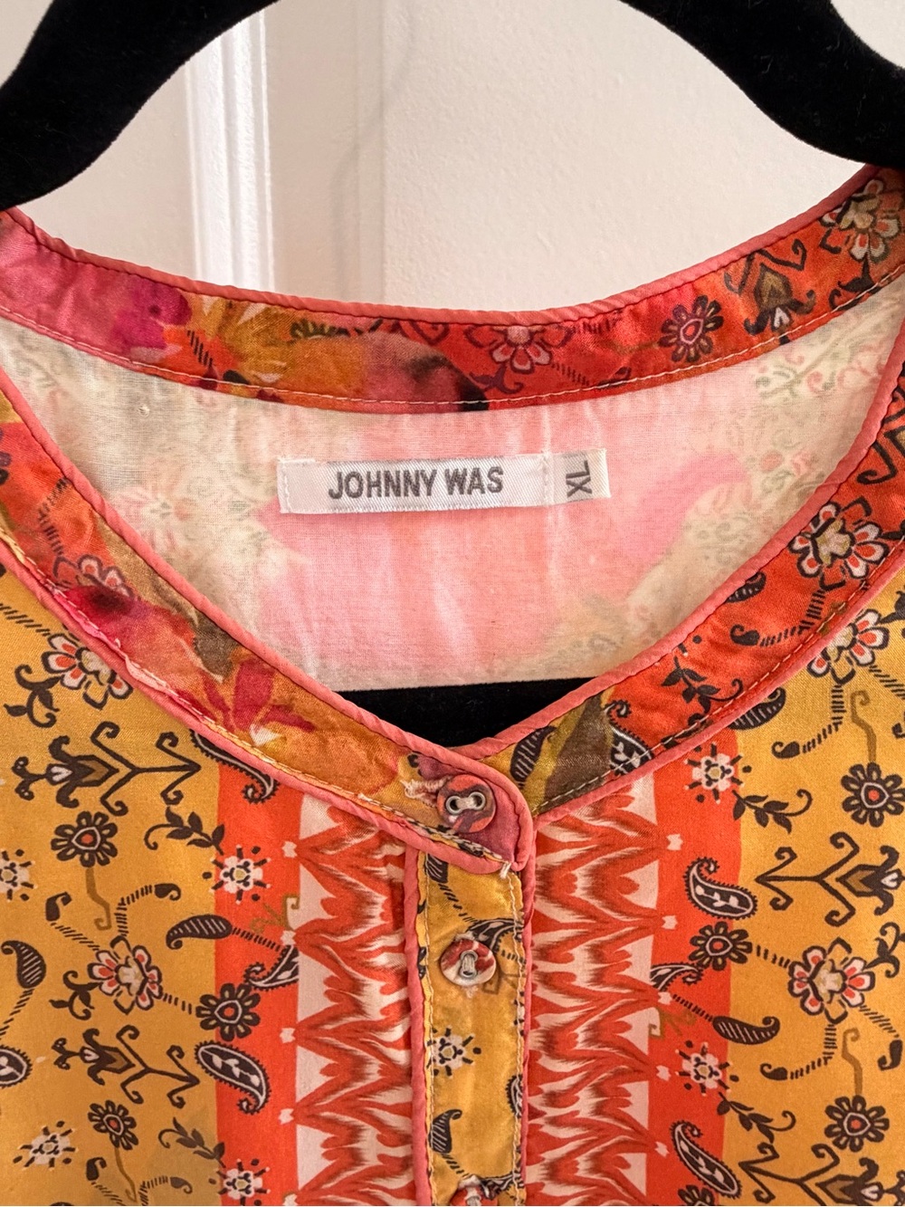 Johnny Was Eliana Lucy Silk Dress - Picture 6 of 11